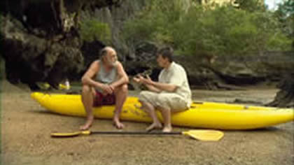 Kayaking with John Gray